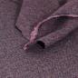 Preview: Wollstoff Schurwolle Seide Tweed Italien Fischgrat violett